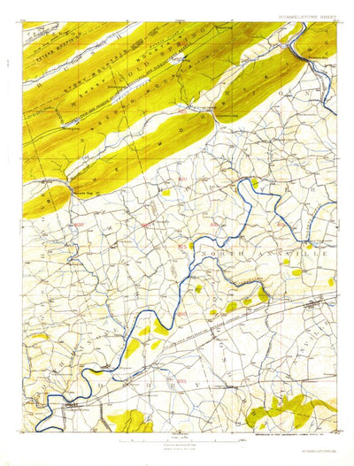 United States Geological Survey Hummelstown, PA (1924, 62500-Scale) digital map
