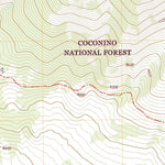 United States Geological Survey Humphreys Peak, AZ (2021, 24000-Scale) digital map