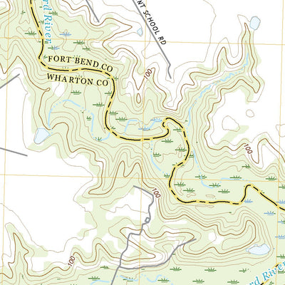 United States Geological Survey Hungerford, TX (2022, 24000-Scale) digital map