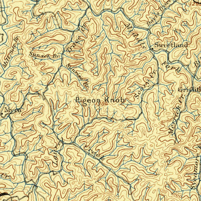 United States Geological Survey Huntington, WV-OH (1892, 125000-Scale) digital map