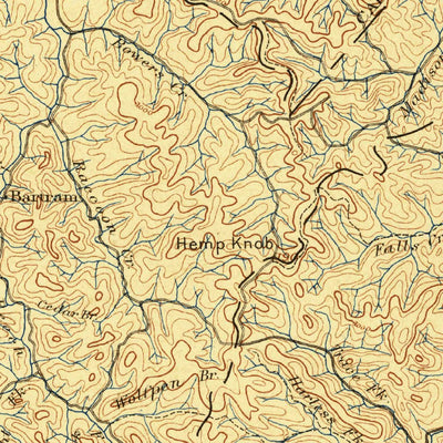 United States Geological Survey Huntington, WV-OH (1898, 125000-Scale) digital map