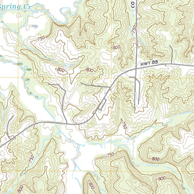 United States Geological Survey Huntsville, MO (2021, 24000-Scale) digital map