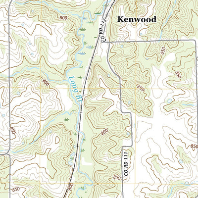 United States Geological Survey Hurdland, MO (2021, 24000-Scale) digital map