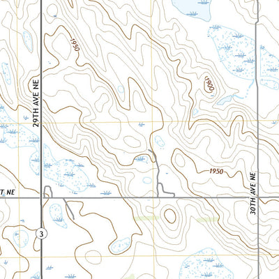 United States Geological Survey Hurdsfield, ND (2020, 24000-Scale) digital map