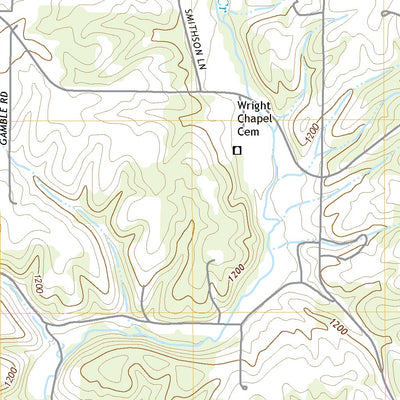 United States Geological Survey Hurley, MO (2021, 24000-Scale) digital map