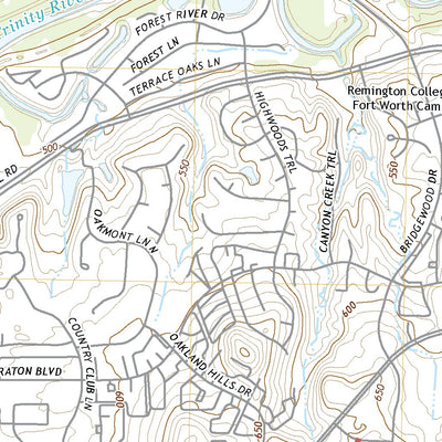 United States Geological Survey Hurst, TX (2022, 24000-Scale) digital map