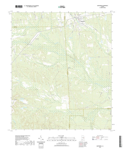 United States Geological Survey Hurtsboro, AL (2020, 24000-Scale) digital map