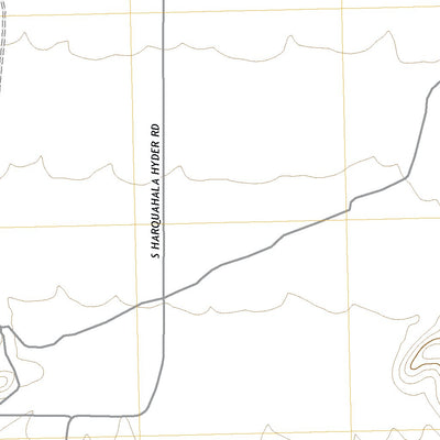 United States Geological Survey Hyder NE, AZ (2021, 24000-Scale) digital map