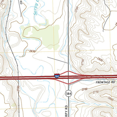 United States Geological Survey Hysham, MT (2020, 24000-Scale) digital map