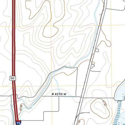United States Geological Survey Idaho Falls North, ID (2020, 24000-Scale) digital map
