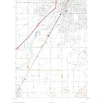 United States Geological Survey Idaho Falls South, ID (2020, 24000-Scale) digital map