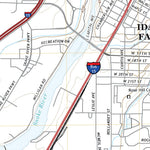 United States Geological Survey Idaho Falls South, ID (2020, 24000-Scale) digital map