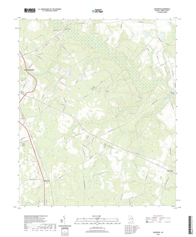 United States Geological Survey Idlewood, GA (2020, 24000-Scale) digital map