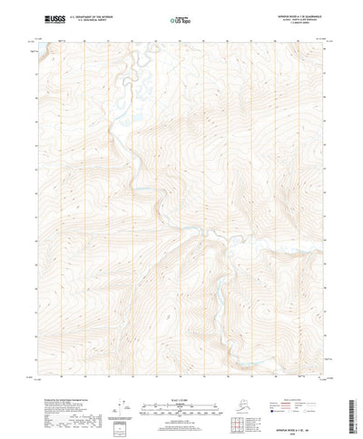 United States Geological Survey Ikpikpuk River A-1 SE, AK (2020, 25000-Scale) digital map