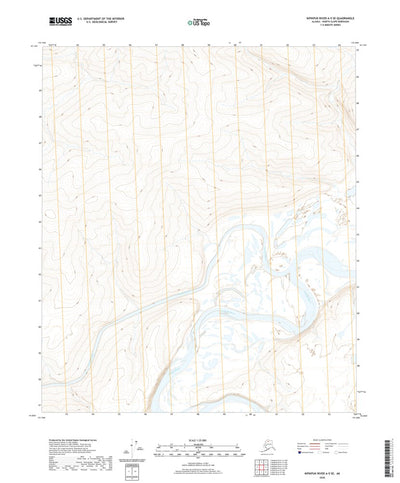 United States Geological Survey Ikpikpuk River A-5 SE, AK (2020, 25000-Scale) digital map