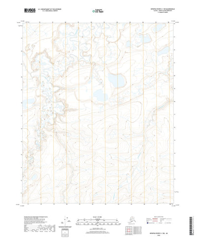 United States Geological Survey Ikpikpuk River C-1 SW, AK (2020, 25000-Scale) digital map
