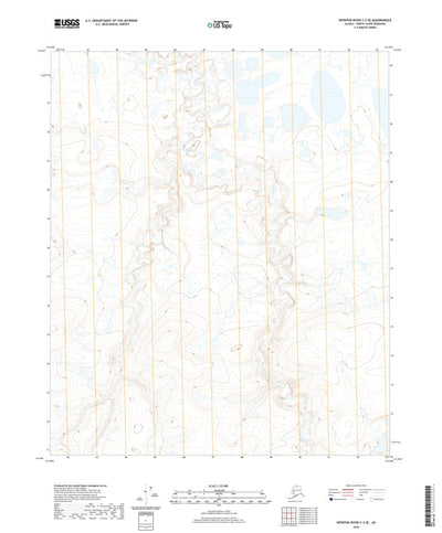 United States Geological Survey Ikpikpuk River C-3 SE, AK (2020, 25000-Scale) digital map