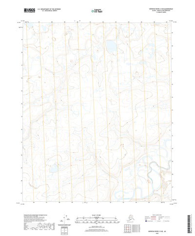United States Geological Survey Ikpikpuk River C-5 NE, AK (2020, 25000-Scale) digital map