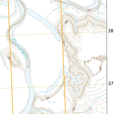 United States Geological Survey Ikpikpuk River C-5 NE, AK (2020, 25000-Scale) digital map