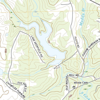 United States Geological Survey Ila, GA (2020, 24000-Scale) digital map