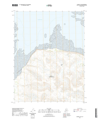 United States Geological Survey Iliamna A-3 SW, AK (2020, 25000-Scale) digital map