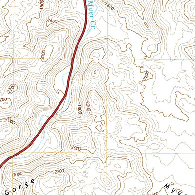 United States Geological Survey In-Ko-Pah Gorge, CA (2021, 24000-Scale) digital map