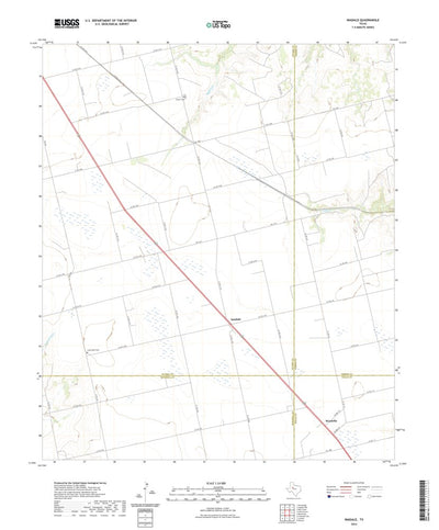 United States Geological Survey Inadale, TX (2022, 24000-Scale) digital map