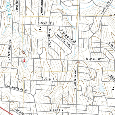 United States Geological Survey Independence, MO (2021, 24000-Scale) digital map