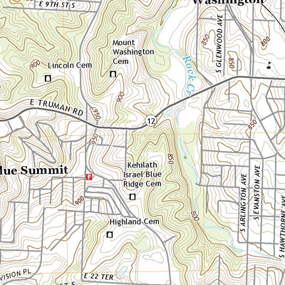 United States Geological Survey Independence, MO (2021, 24000-Scale) digital map