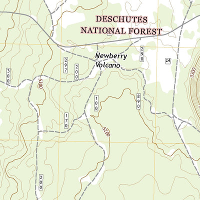 United States Geological Survey Indian Butte, OR (2020, 24000-Scale) digital map