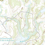 United States Geological Survey Indian Creek, TX (2022, 24000-Scale) digital map