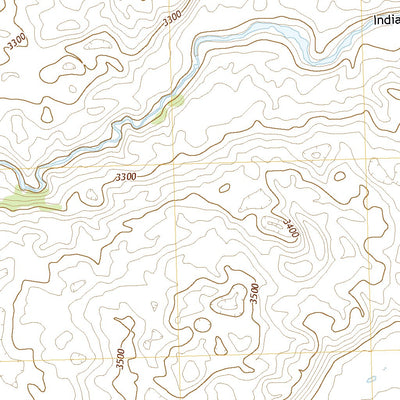 United States Geological Survey Indian Hill, NE (2021, 24000-Scale) digital map