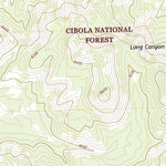 United States Geological Survey Indian Mesa, NM (2020, 24000-Scale) digital map