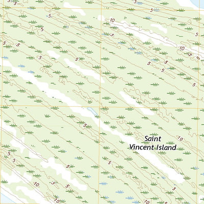United States Geological Survey Indian Pass, FL (2021, 24000-Scale) digital map