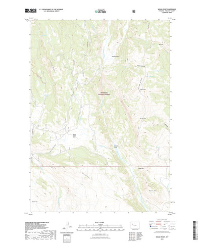 United States Geological Survey Indian Point, WY (2021, 24000-Scale) digital map