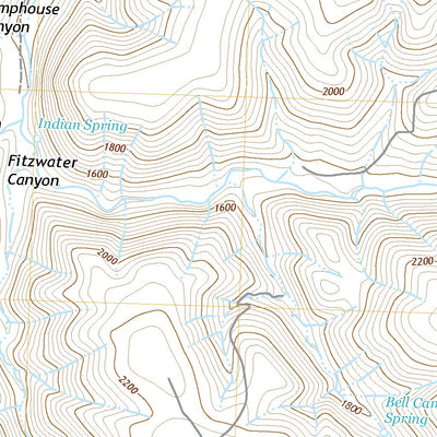 United States Geological Survey Indian Spring, OR (2020, 24000-Scale) digital map