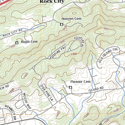 United States Geological Survey Indian Springs, TN (2022, 24000-Scale) digital map