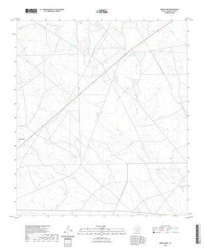 United States Geological Survey Indian Tank, TX (2022, 24000-Scale) digital map