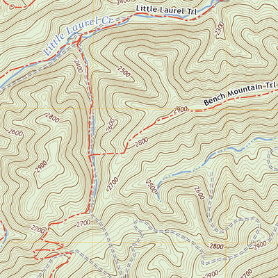 United States Geological Survey Indian Valley, VA (2022, 24000-Scale) digital map