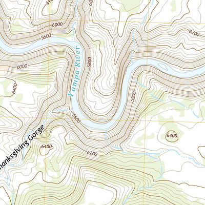 United States Geological Survey Indian Water Canyon, CO (2022, 24000-Scale) digital map