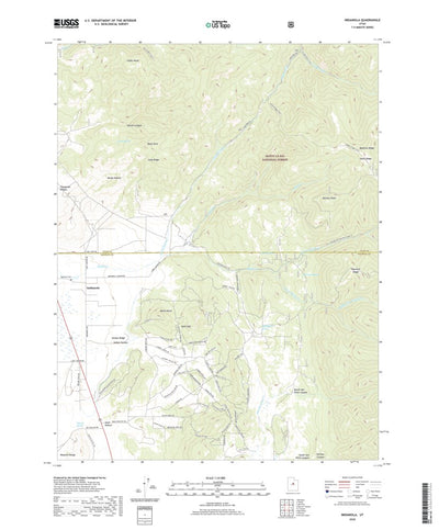 United States Geological Survey Indianola, UT (2020, 24000-Scale) digital map