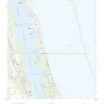 United States Geological Survey Indrio, FL (2021, 24000-Scale) digital map