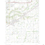 United States Geological Survey Ingalls, IN (2022, 24000-Scale) digital map