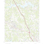 United States Geological Survey Inman, SC (2020, 24000-Scale) digital map