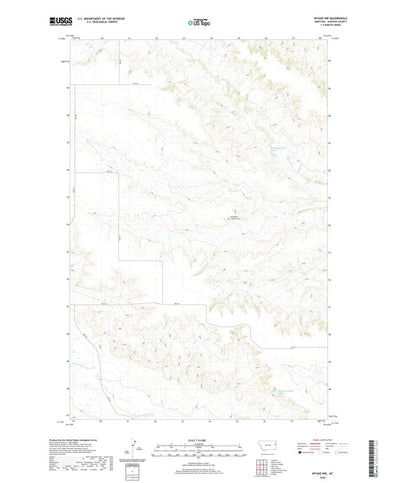 United States Geological Survey Intake NW, MT (2020, 24000-Scale) digital map