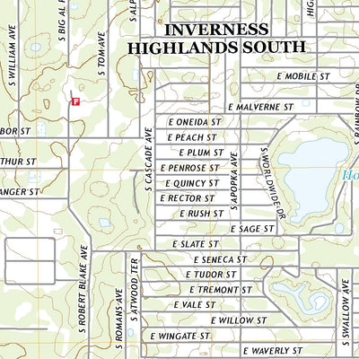 United States Geological Survey Inverness, FL (2021, 24000-Scale) digital map