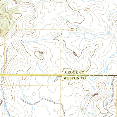 United States Geological Survey Inyan Kara Mountain, WY (2021, 24000-Scale) digital map