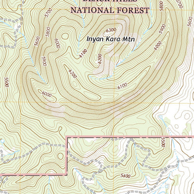 United States Geological Survey Inyan Kara Mountain, WY (2021, 24000-Scale) digital map