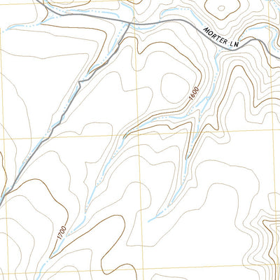 United States Geological Survey Ione South, OR (2020, 24000-Scale) digital map