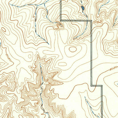 United States Geological Survey Iowa Park, TX (1916, 24000-Scale) digital map